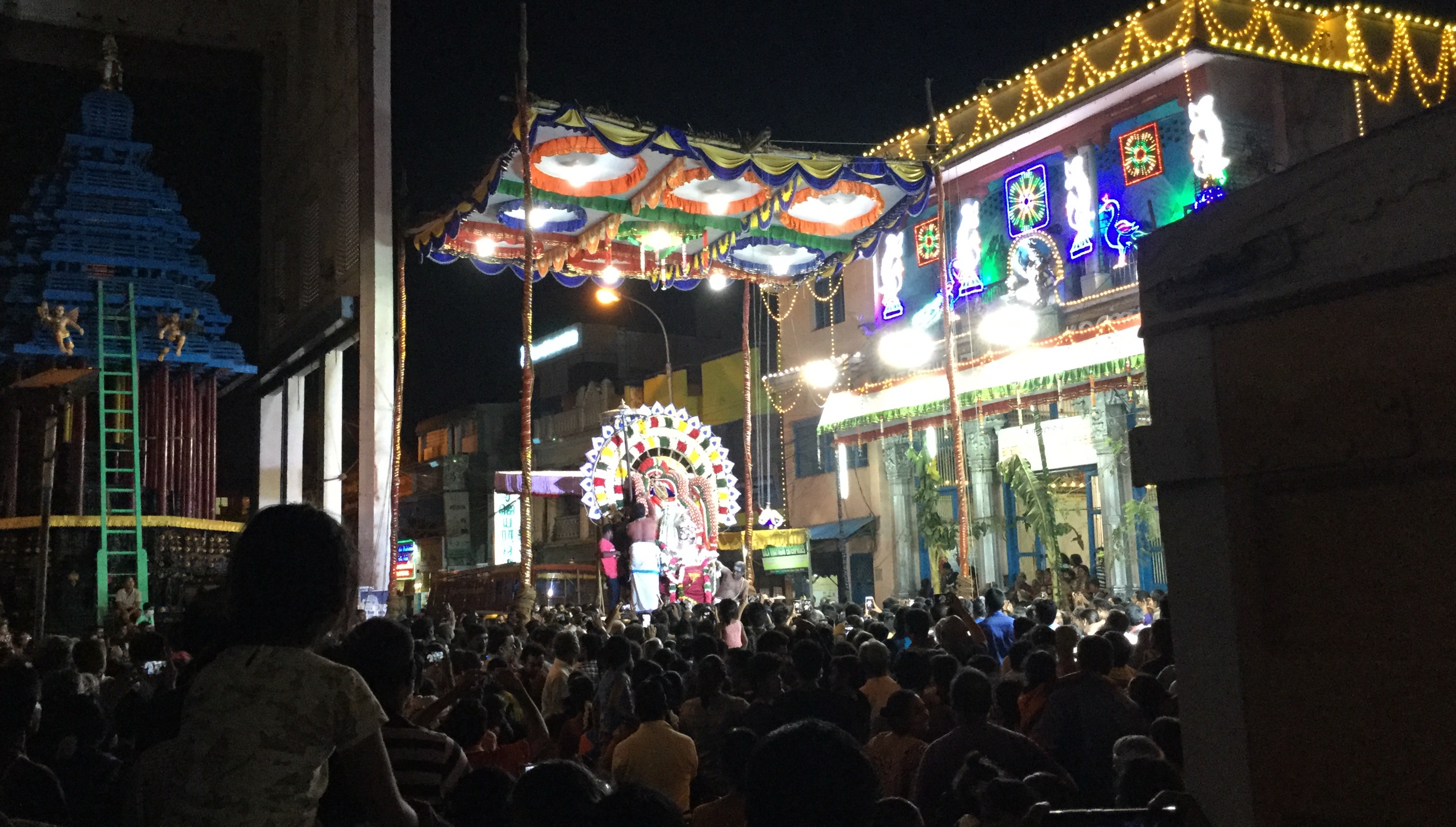 When the Kapali temple festival was NOT held
